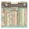 Stamperia Backgrounds Double-Sided Paper Pad 8"X8" 10/Pkg-Brocante Antiques